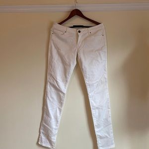 White Jeans Tall Girl Friendly long inseam